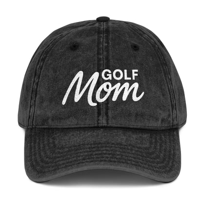 Golf Mom Vintage Cap