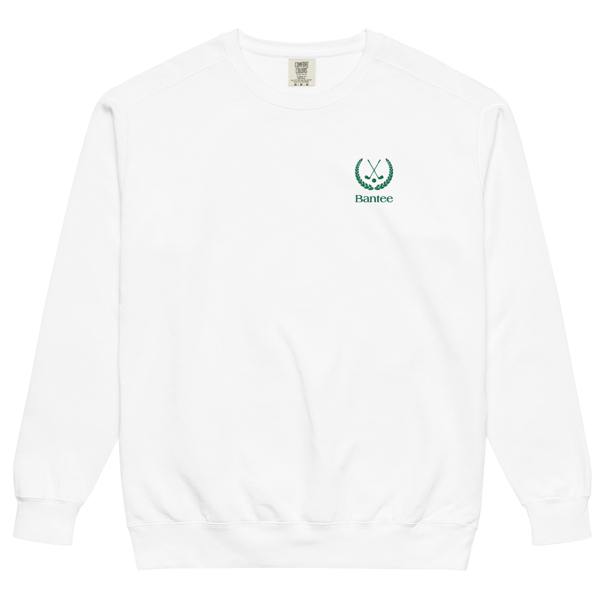logo embroidery sweatホワイト New Amsterdam Surf Association - Logo Hoodie White/Green